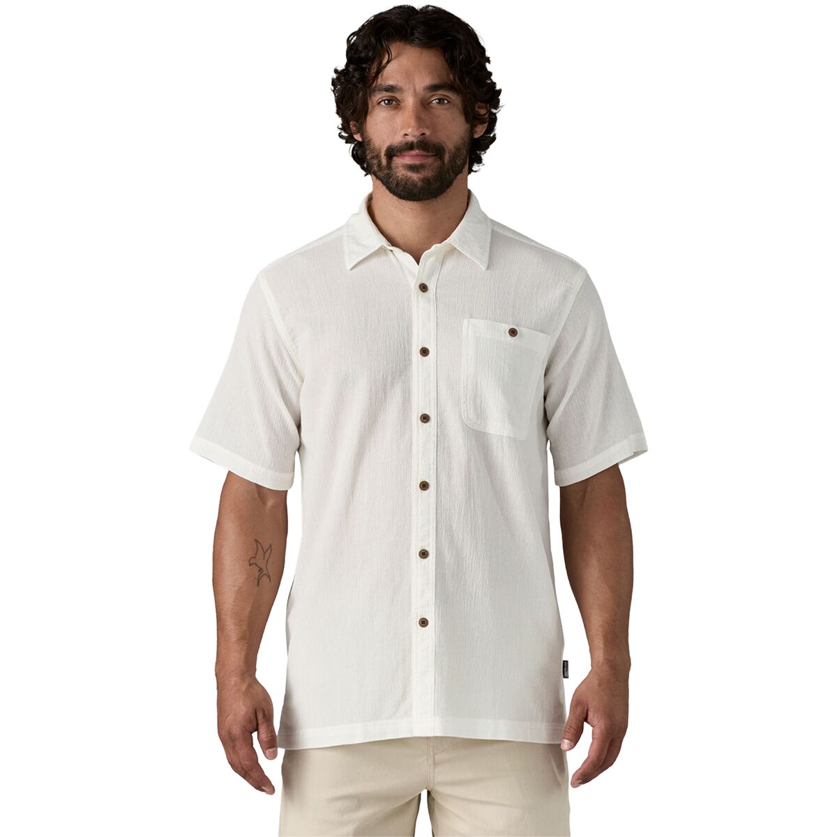 Patagonia Patagonia A/C Short-Sleeve Shirt - Men's Discovery: Whisker Pink, S