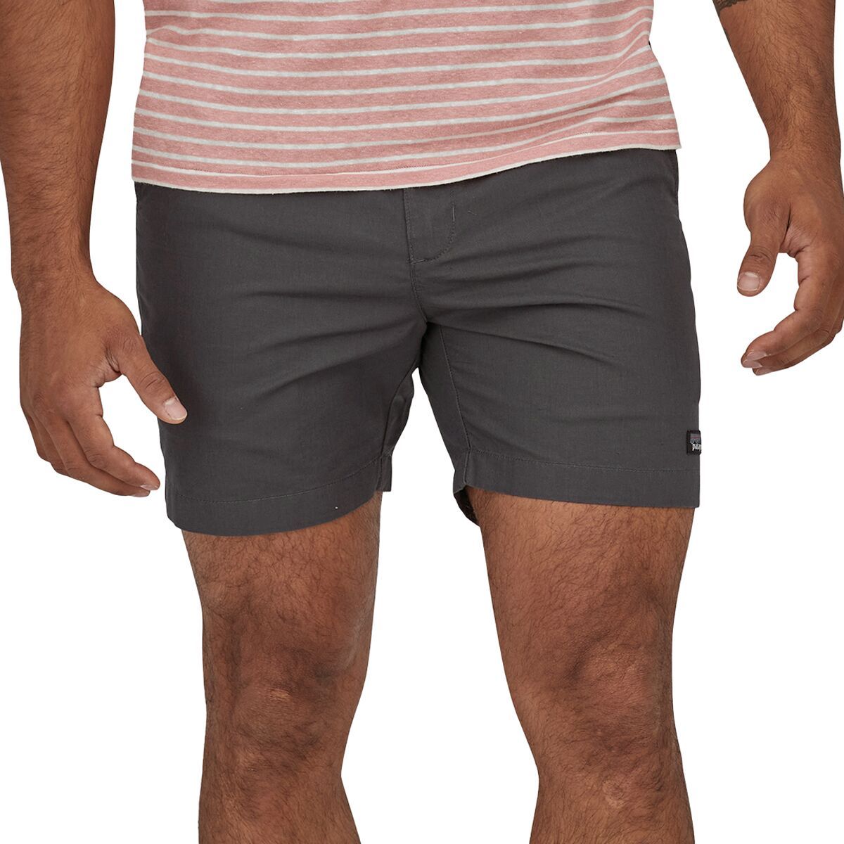 Image of Patagonia Lightweight All-Wear Hemp 6in Short - Men's Forge Grey, 38