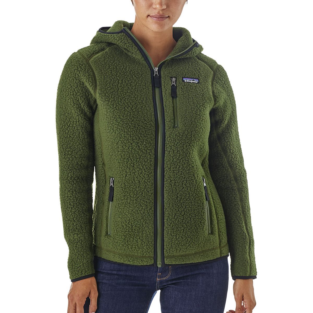 patagonia pile hoodie