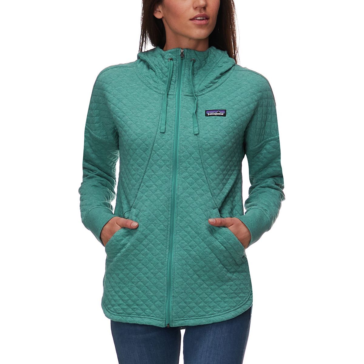patagonia quilted full zip
