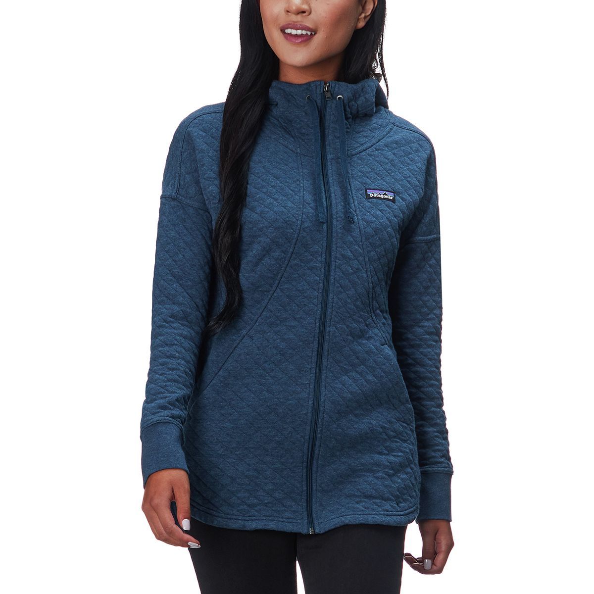 patagonia quilted full zip