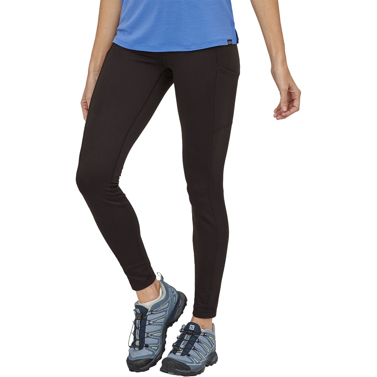 Image of Patagonia Pack Out Tights - Women's Black, S