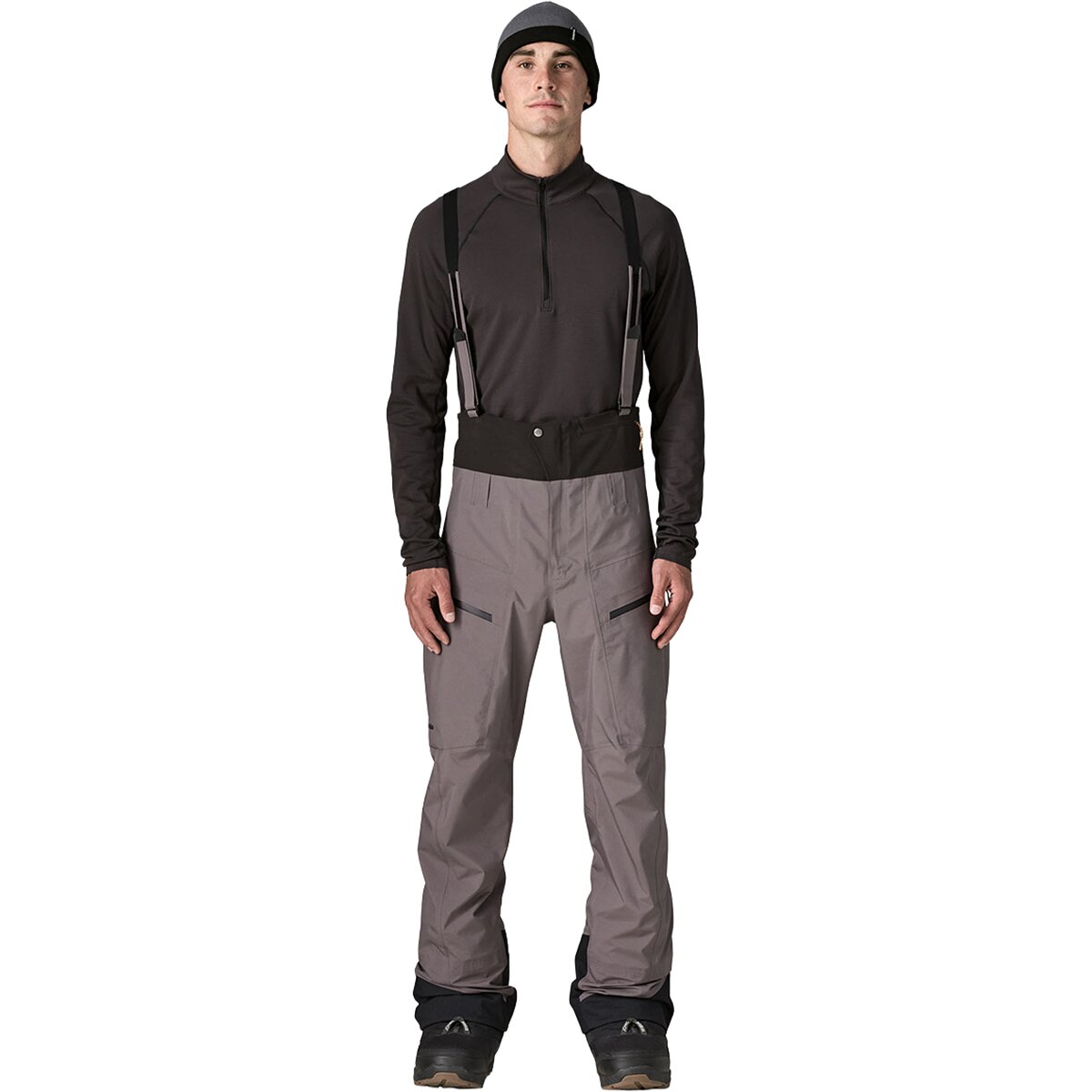 Patagonia PowSlayer Bib Pant - Men's May Grey, L