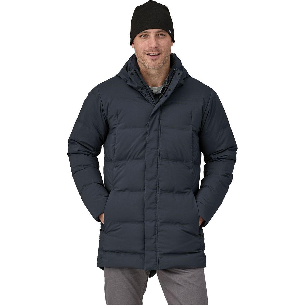 Patagonia Jackson Glacier Down Parka - Men's Smolder Blue, XXL