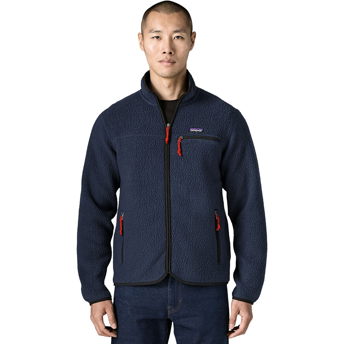 Image of Patagonia Retro Pile Jacket - Men's New Navy, S