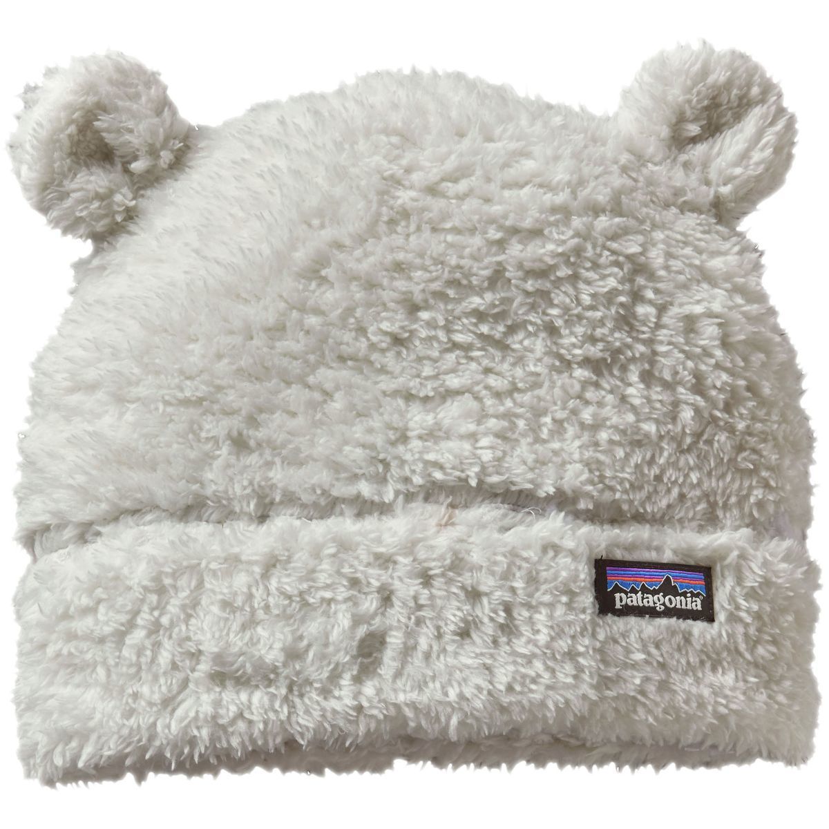 Image of Patagonia Baby Furry Friends Hat - Toddlers' Birch White, 2T-5T