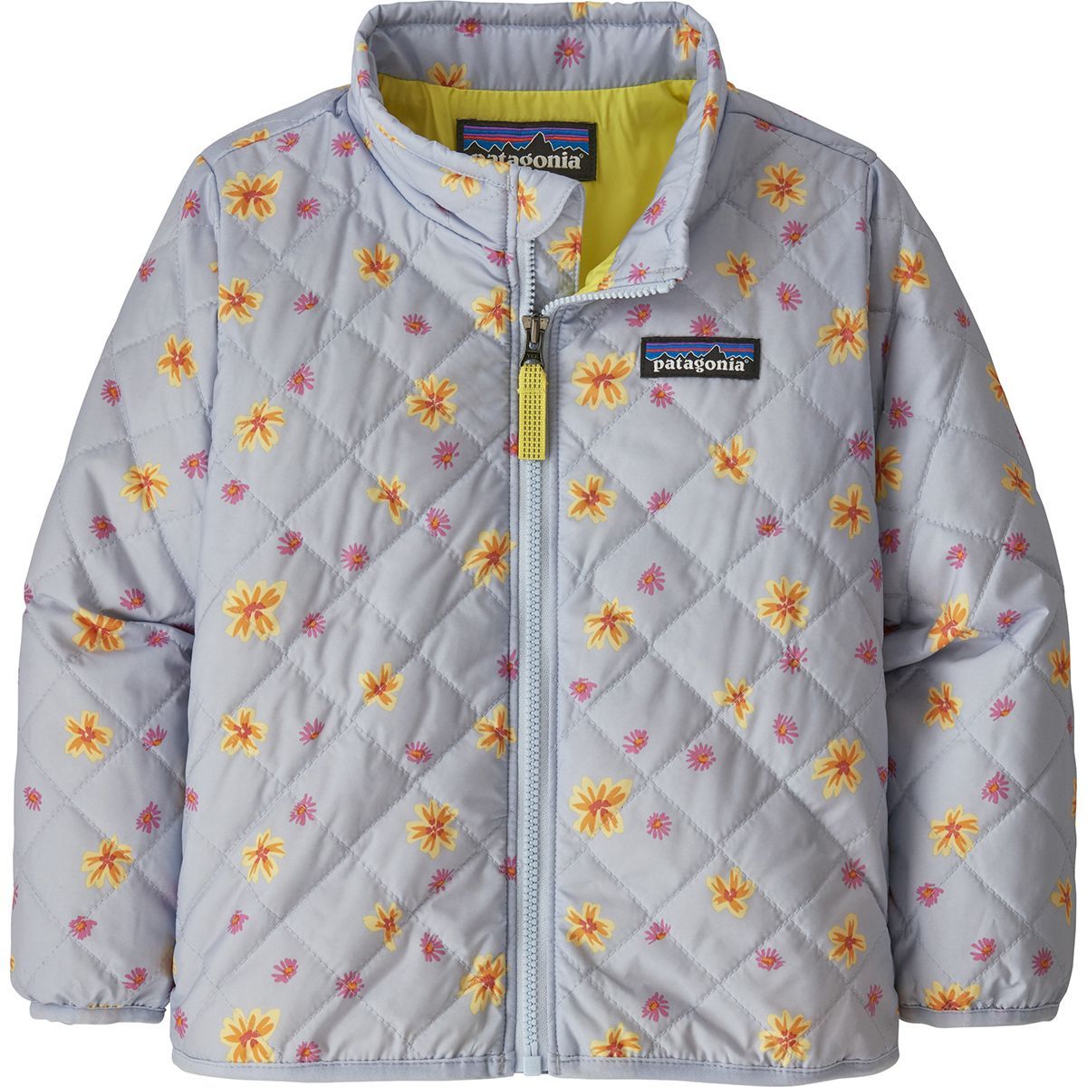 Patagonia Nano Puff Jacket - Toddler Girls' Candy Phlox/Aster/Beluga, 2T