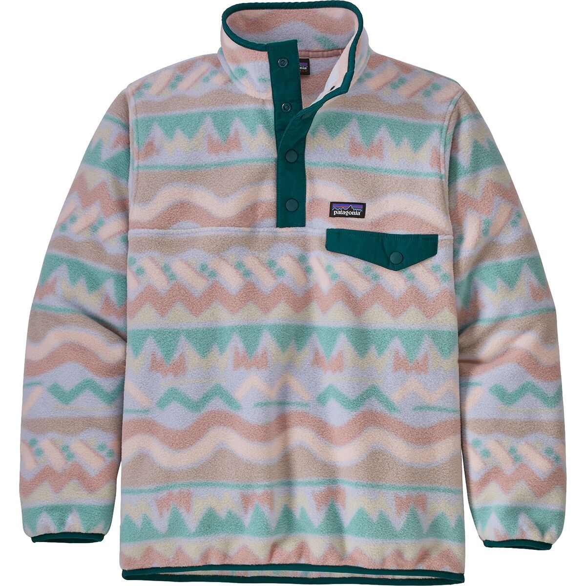 light pink patagonia pullover