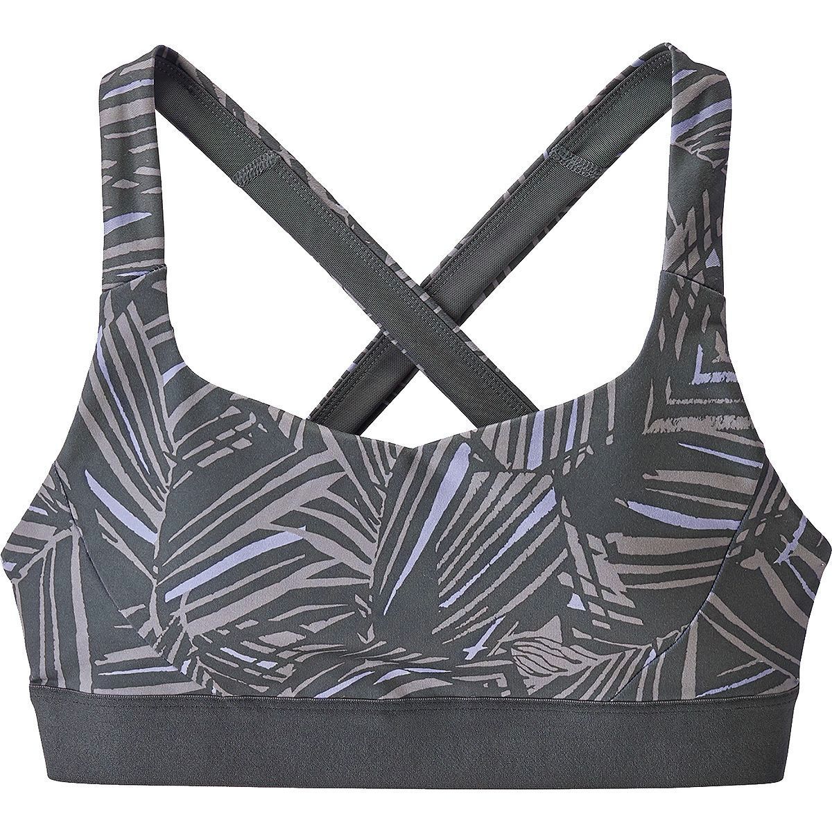 Patagonia Active Sports Bra Womens Blue Gray