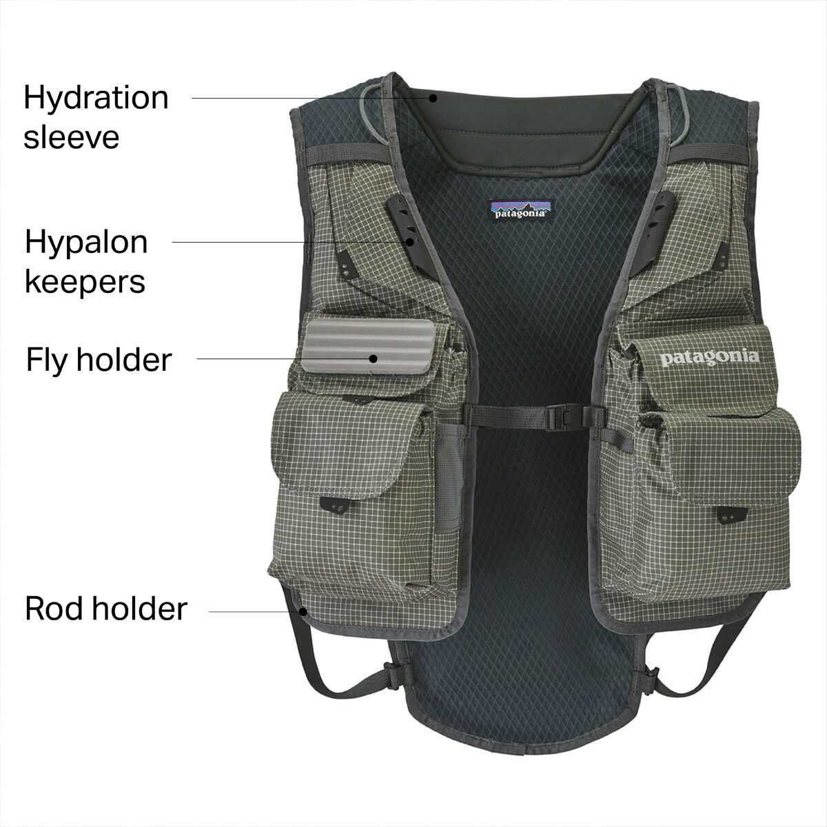 ウェア patagnia VERTICAL POCKET FISHING VEST Patagonia Stealth Convertible Fishing Vest - One Size