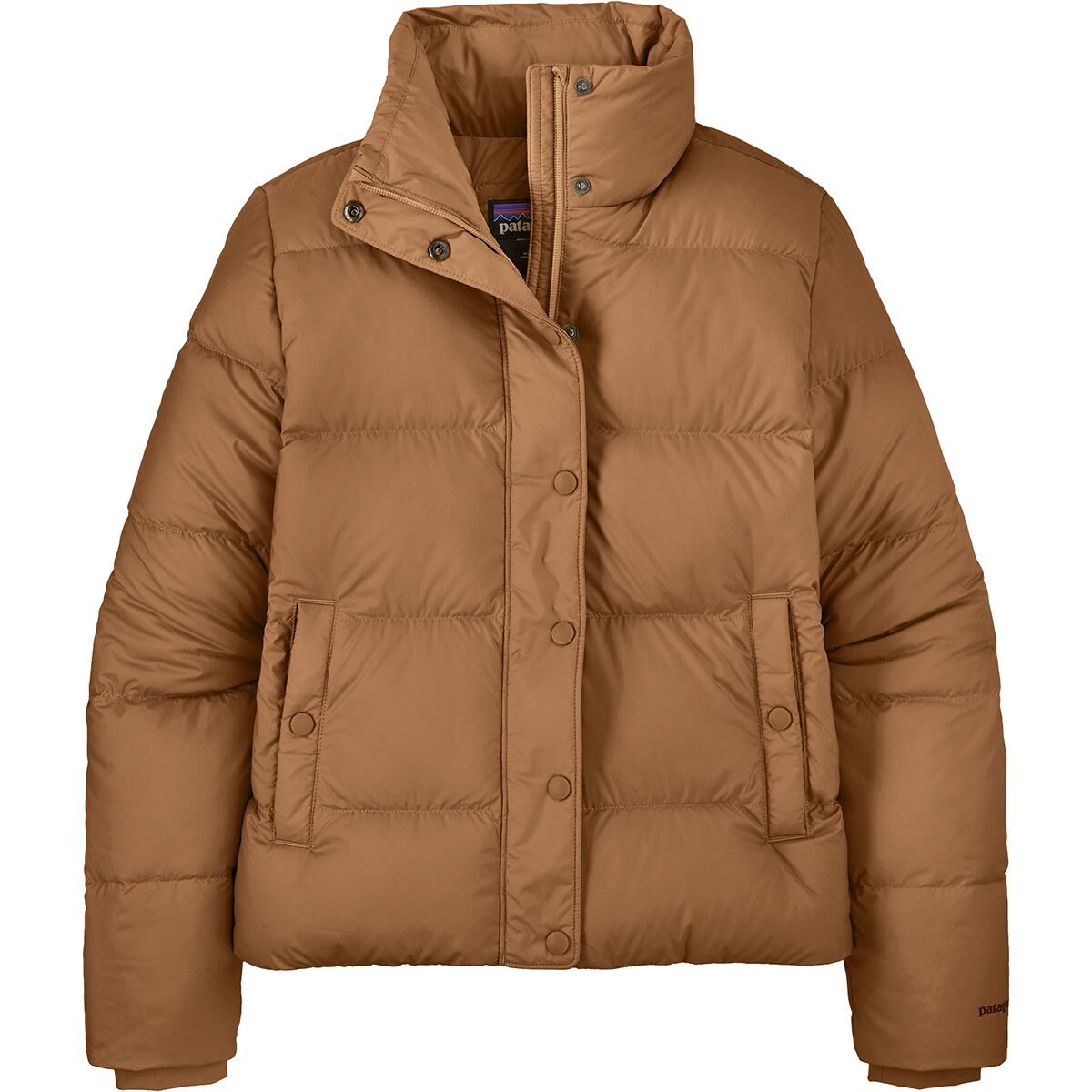 Image of Patagonia Silent Down Jacket - Women's Deer Brown, S