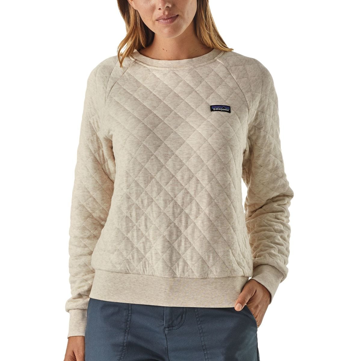 Patagonia Organic Cotton Quilt Crew Sweatshirt - Women's - Clothing