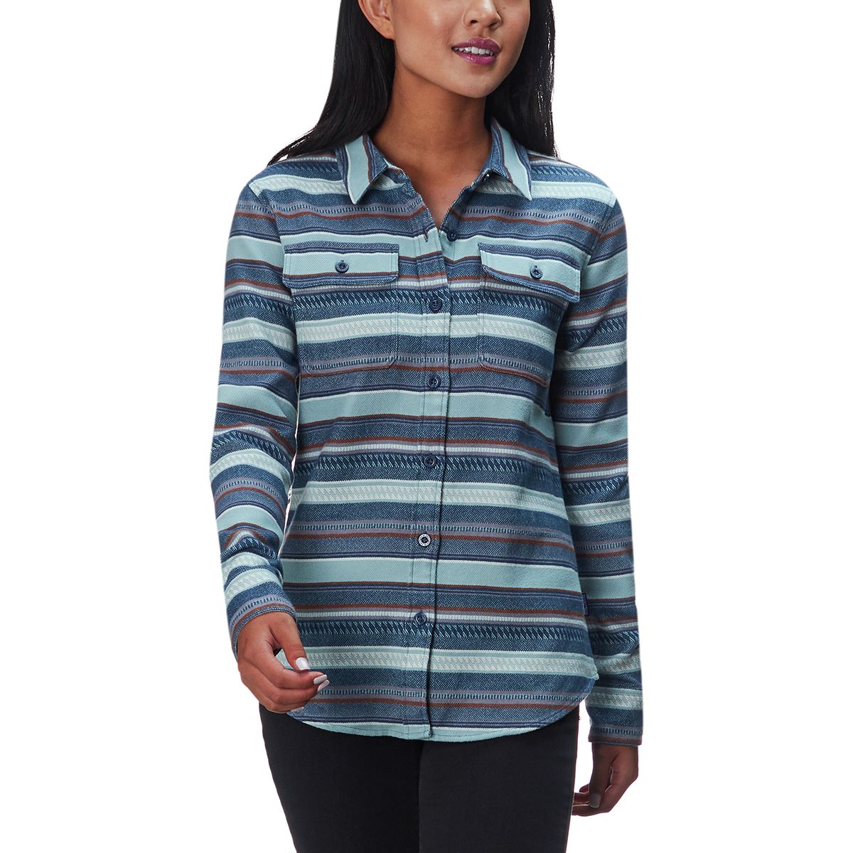 Fjord Long-Sleeve Flannel Shirt - Women