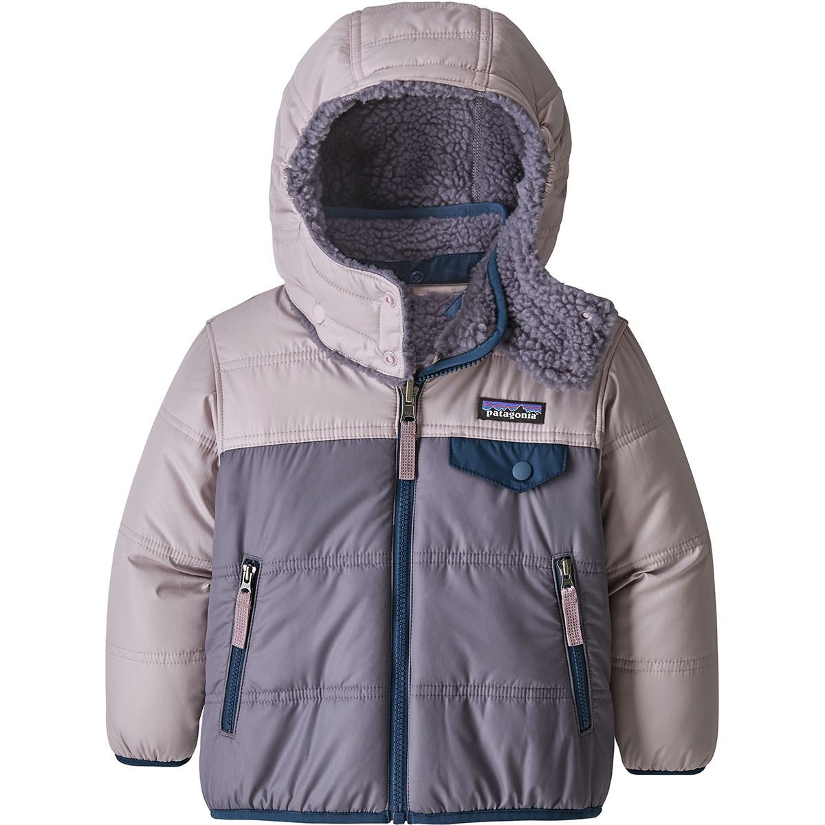 baby reversible tribbles hoody patagonia