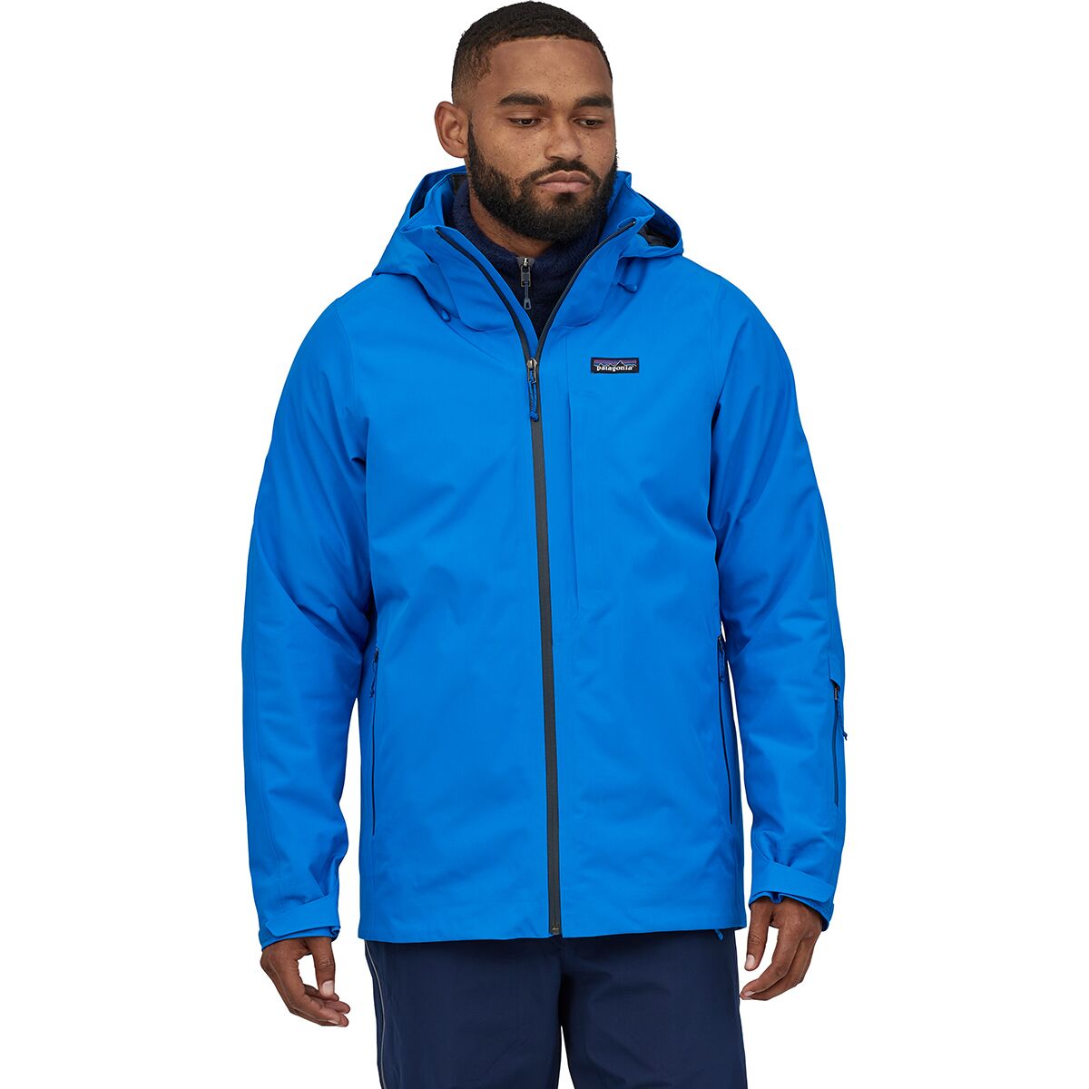 Patagonia Powder Bowl Insulated Jacket - Men's Andes Blue L