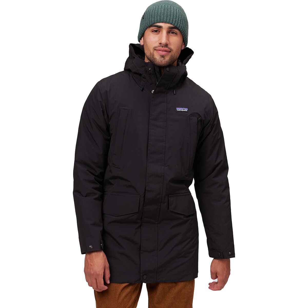 black grey tech fleece joggers