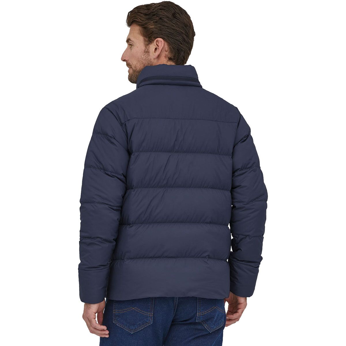 Patagonia Men's Reversible Silent Down Fleece Jacket