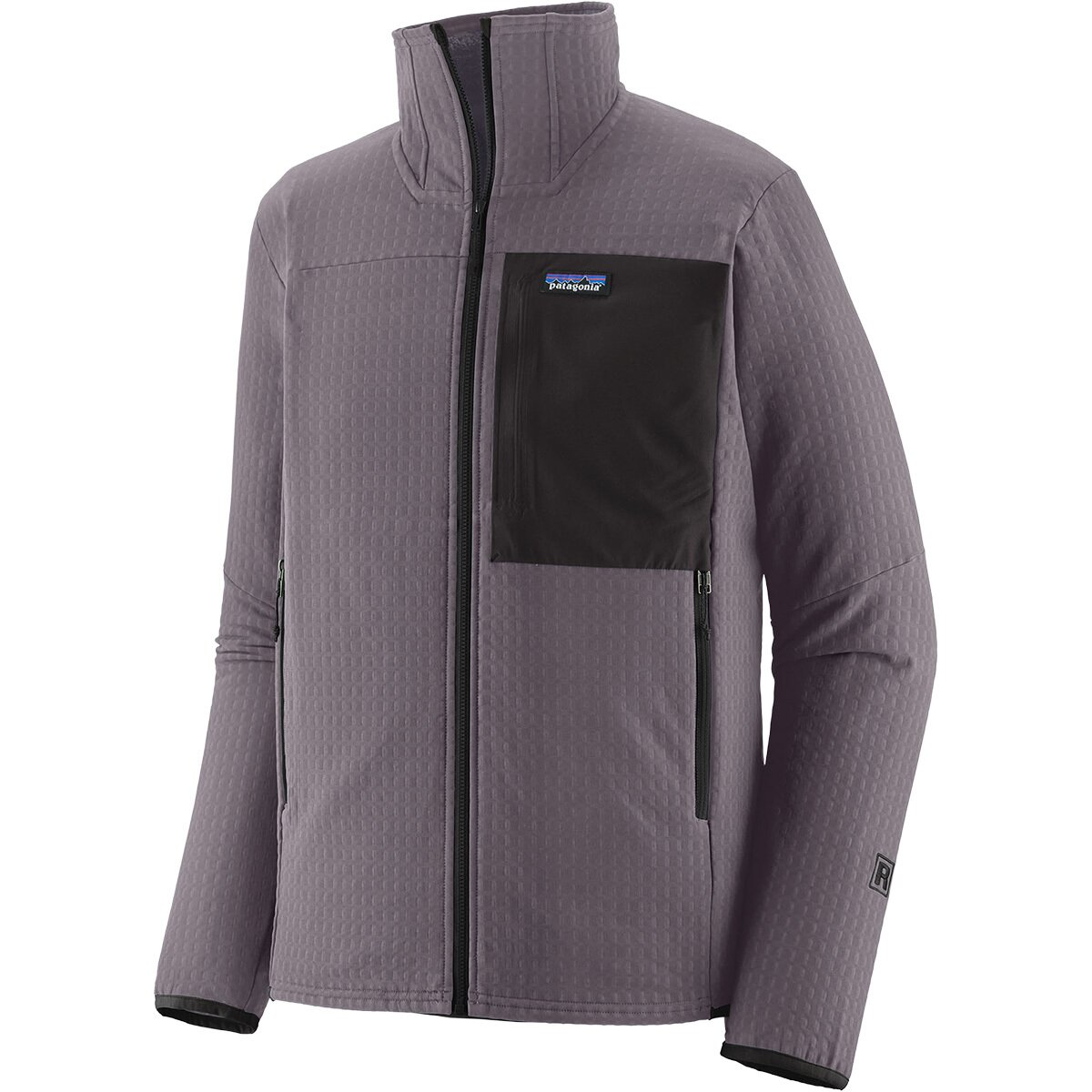 Image of Patagonia R2 TechFace Fleece Jacket - Men's May Grey, XL