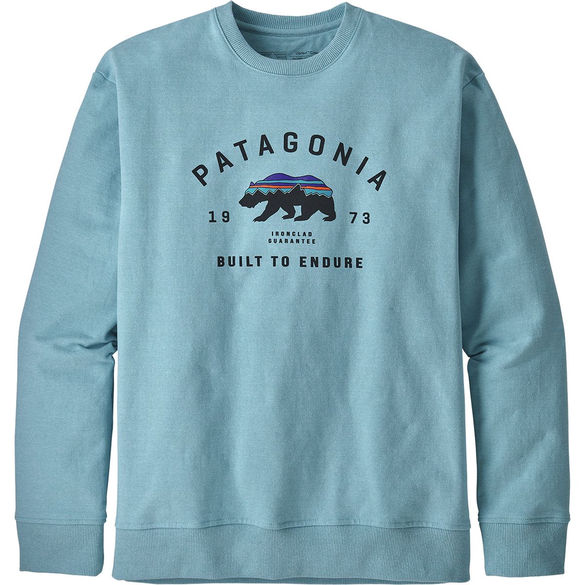 patagonia arched fitz roy bear uprisal crew sweatshirt