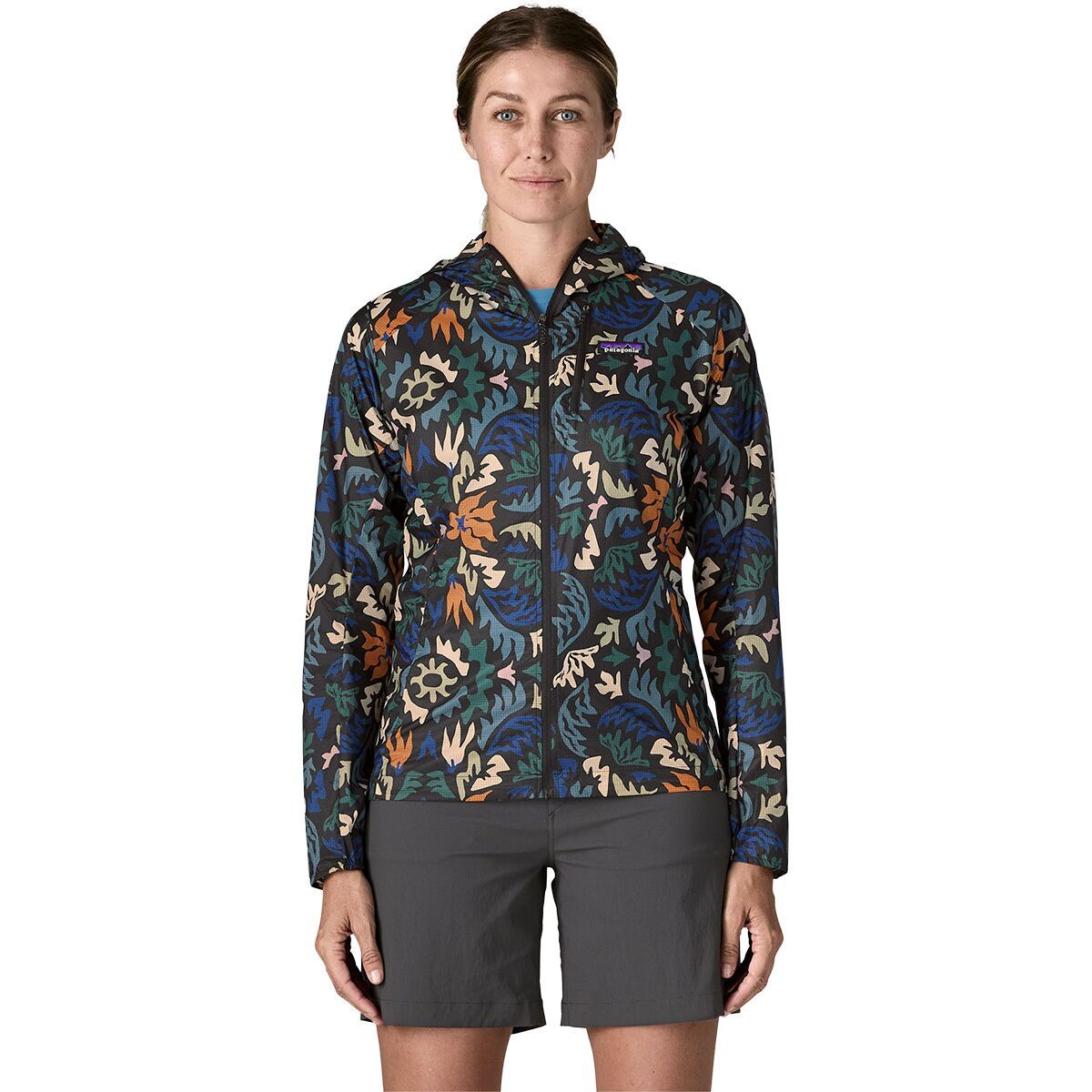 Image of Patagonia Houdini Jacket - Women's Kaleido/Black, XS