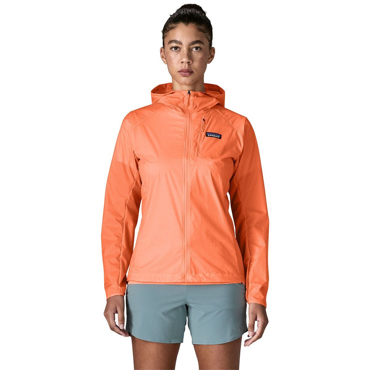 Image of Patagonia Houdini Jacket - Women's Peach Sherbet/Peach Sherbet, L