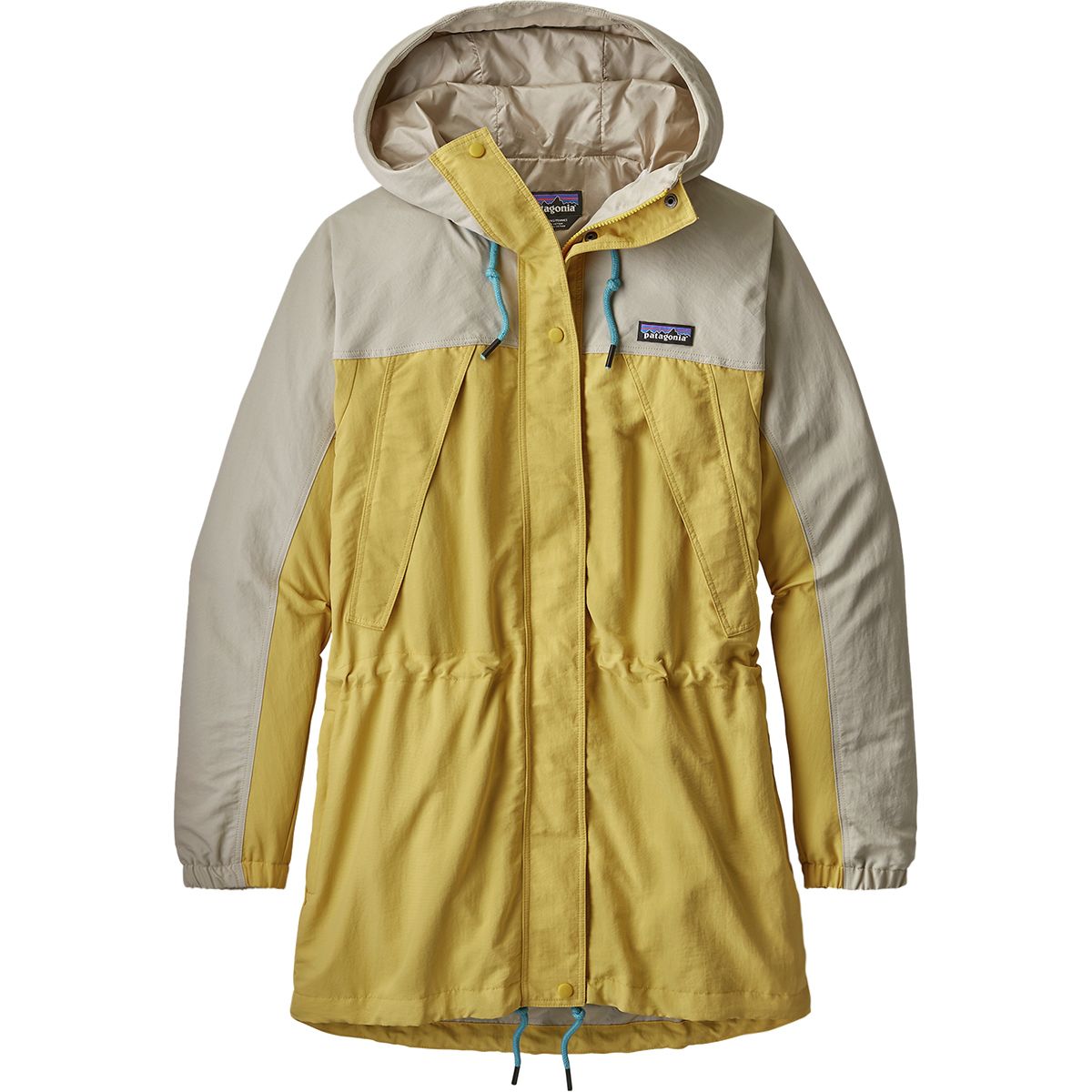 patagonia マウンテンパーカー L グレー/イエロー patagonia マウンテンパーカー グレー/イエロー patagonia マウンテン