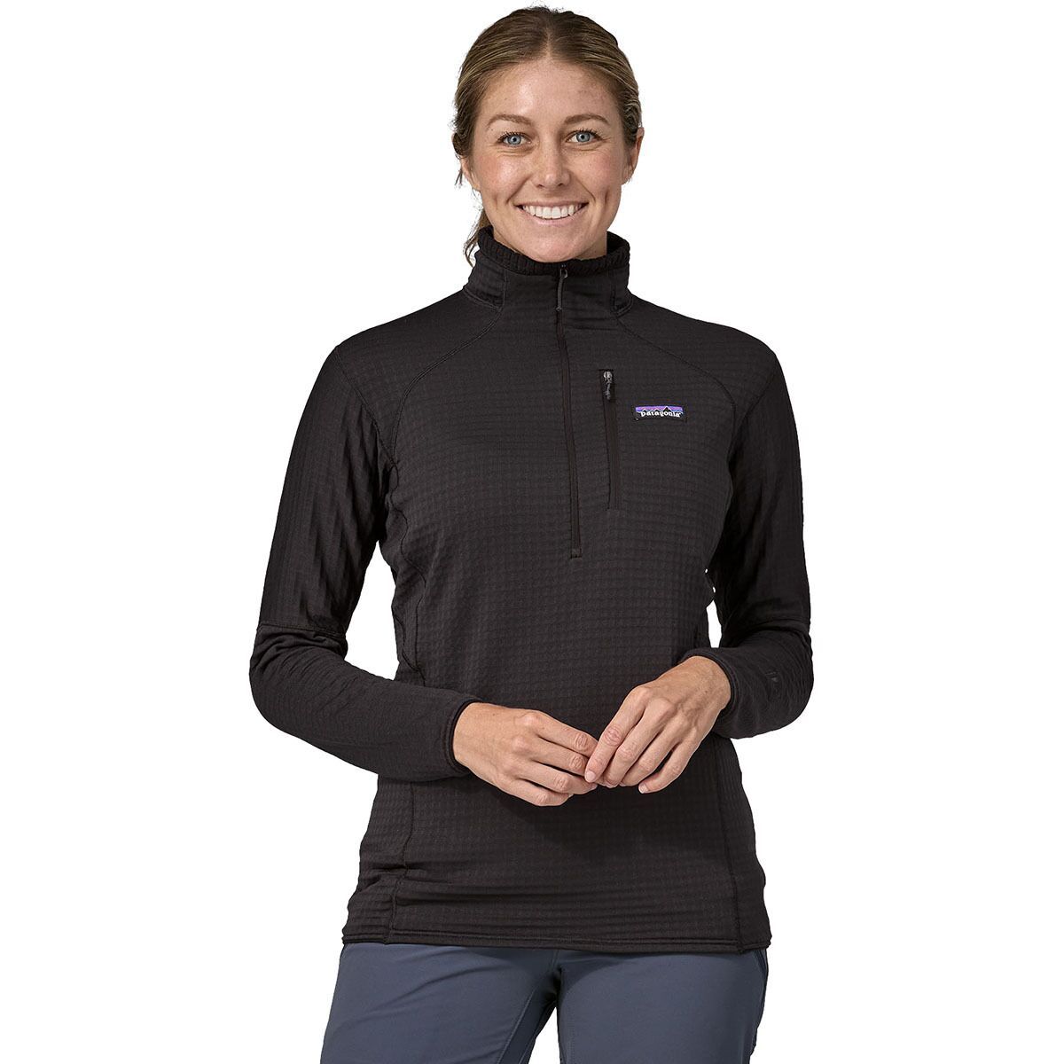 Patagonia Patagonia R1 Fleece Pullover - Women's Black, M