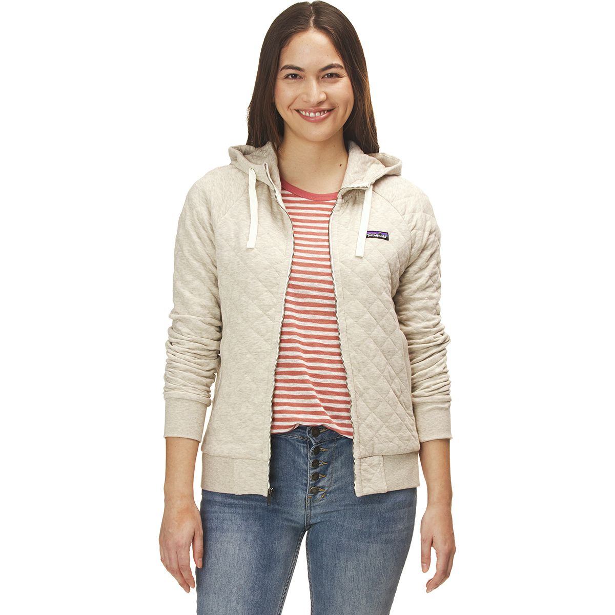 Patagonia Organic Cotton Quilt Hooded Jacket - Women's - Clothing