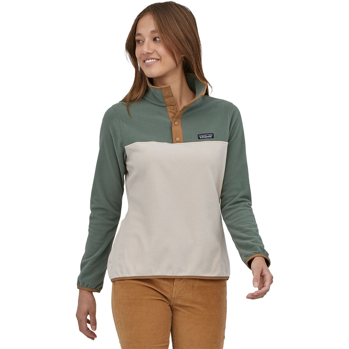 Micro D Snap-T Fleece Pullover - Women 