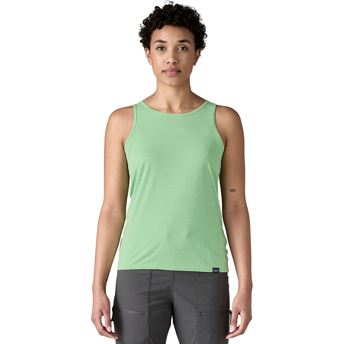 Patagonia Capilene Cool Daily Tank Top - Women's Rinsed Green - Dark Rinsed Green X-Dye, XS