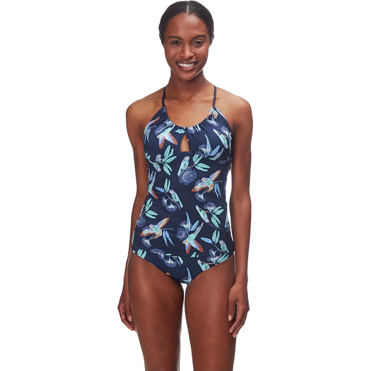 Patagonia Glassy Dawn Tankini Top - Women's Parrots Small/New Navy, XL