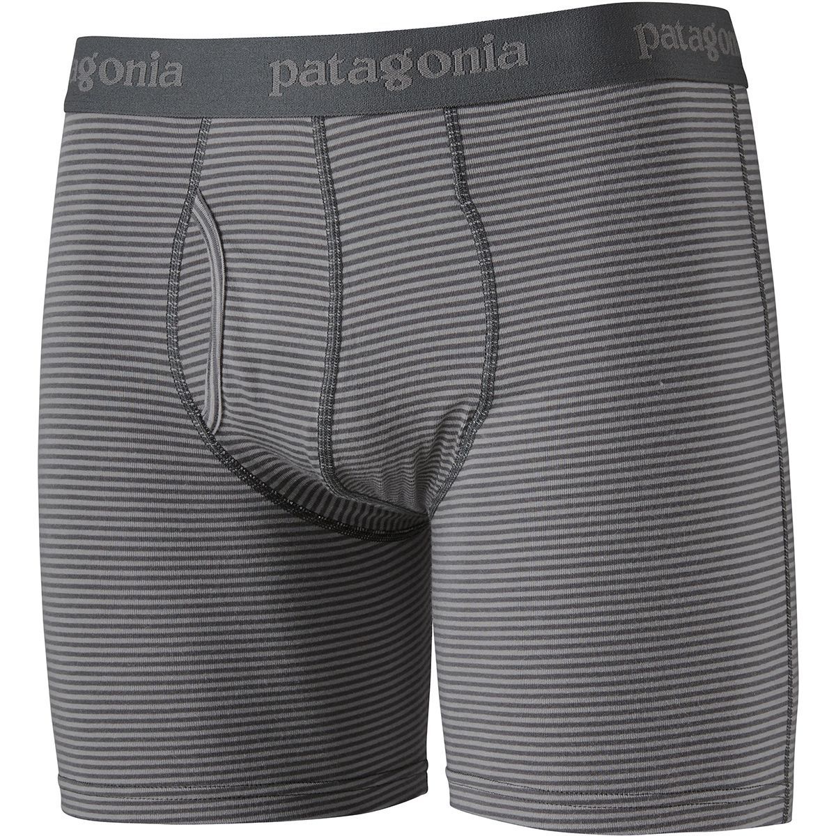 Patagonia Essential 6in Boxer Brief - Men's Fathom/Forge Grey, S