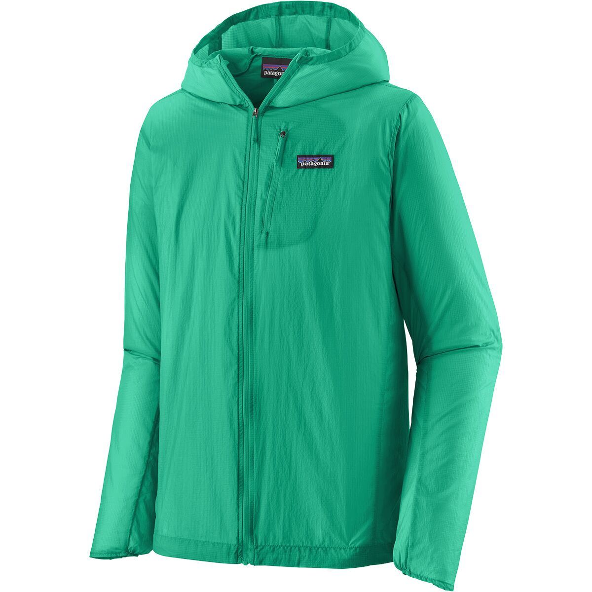 Image of Patagonia Houdini Full-Zip Jacket - Men's Aqua Stone, XL