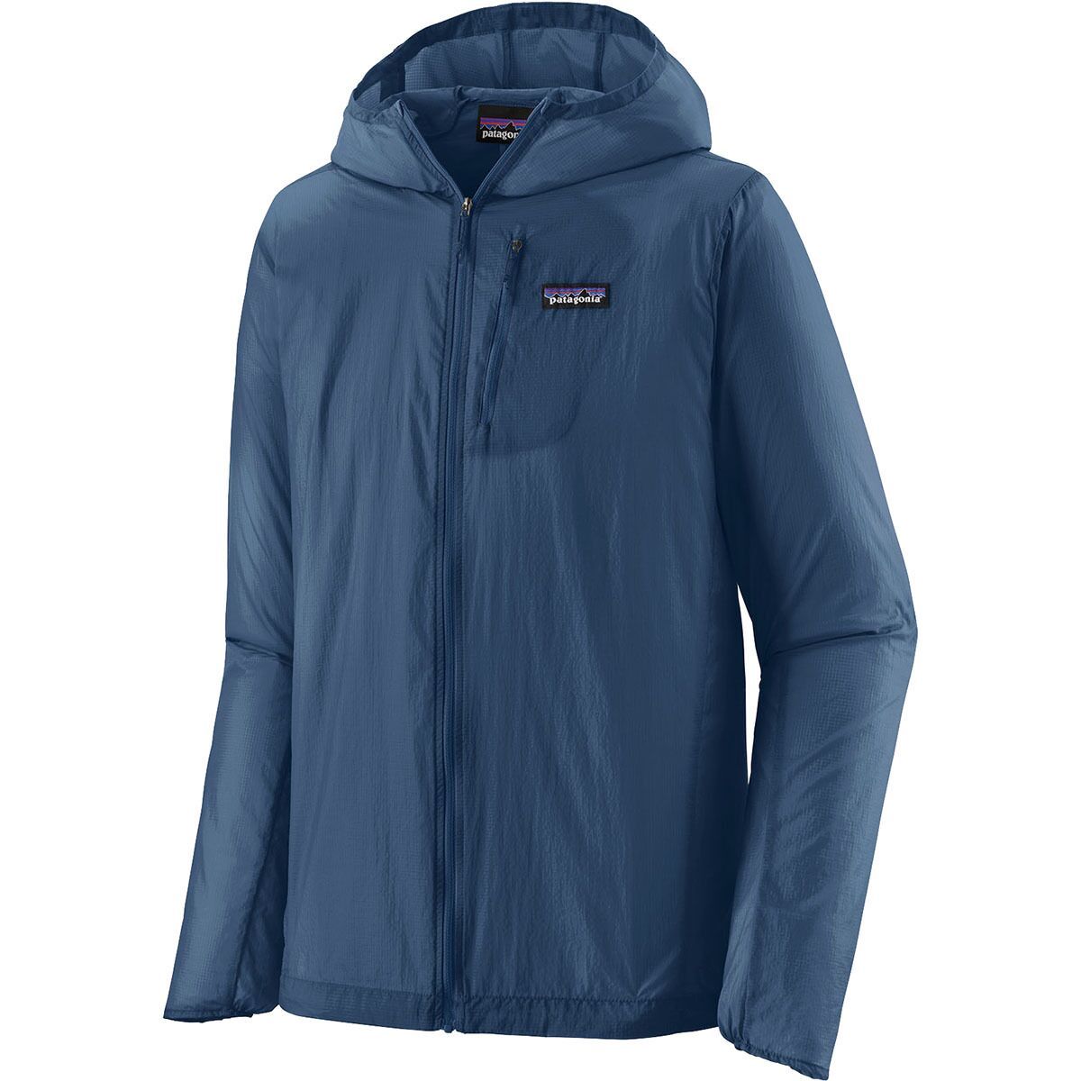 Image of Patagonia Houdini Full-Zip Jacket - Men's Clement Blue, M