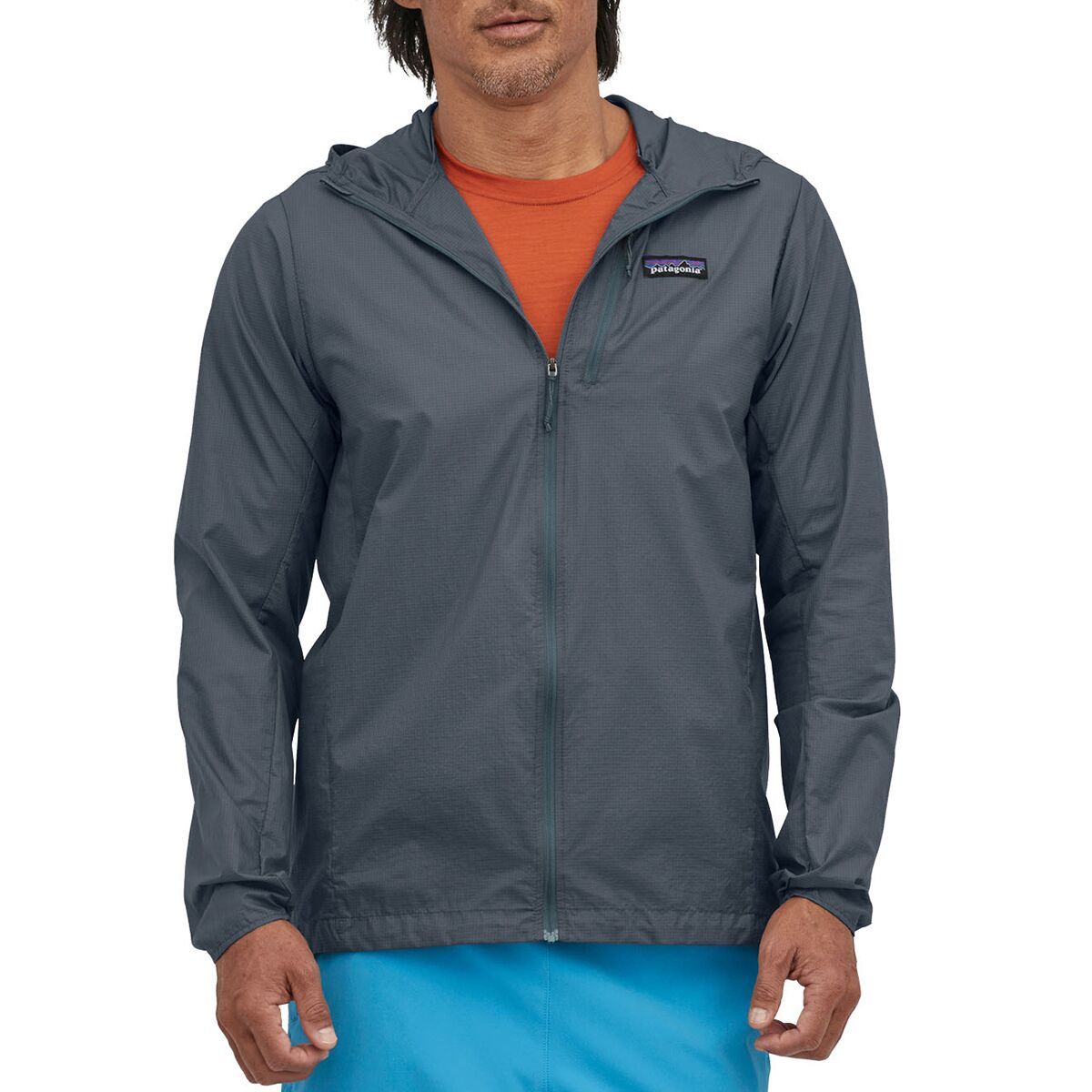 Patagonia Houdini Full-Zip Jacket - Men's Plume Grey, XS