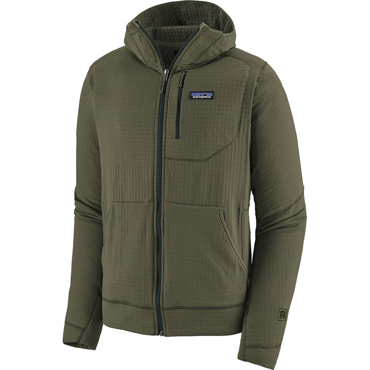 R1 Fleece Full-Zip Hoody – Pack Hacker