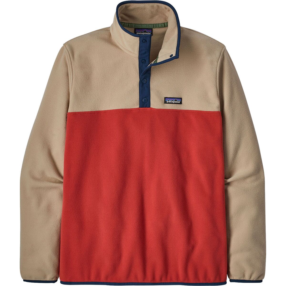 Patagonia Men's Micro D Snap-T Pullover, Sumac Red / XL