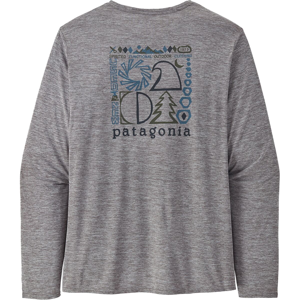 Tシャツ・カットソー Patagonia Men's Long Sleeved Capilene Cool Daily Graphic Shi Men's Long Sleeved Cap Cool Daily Graphic Shirt - '73