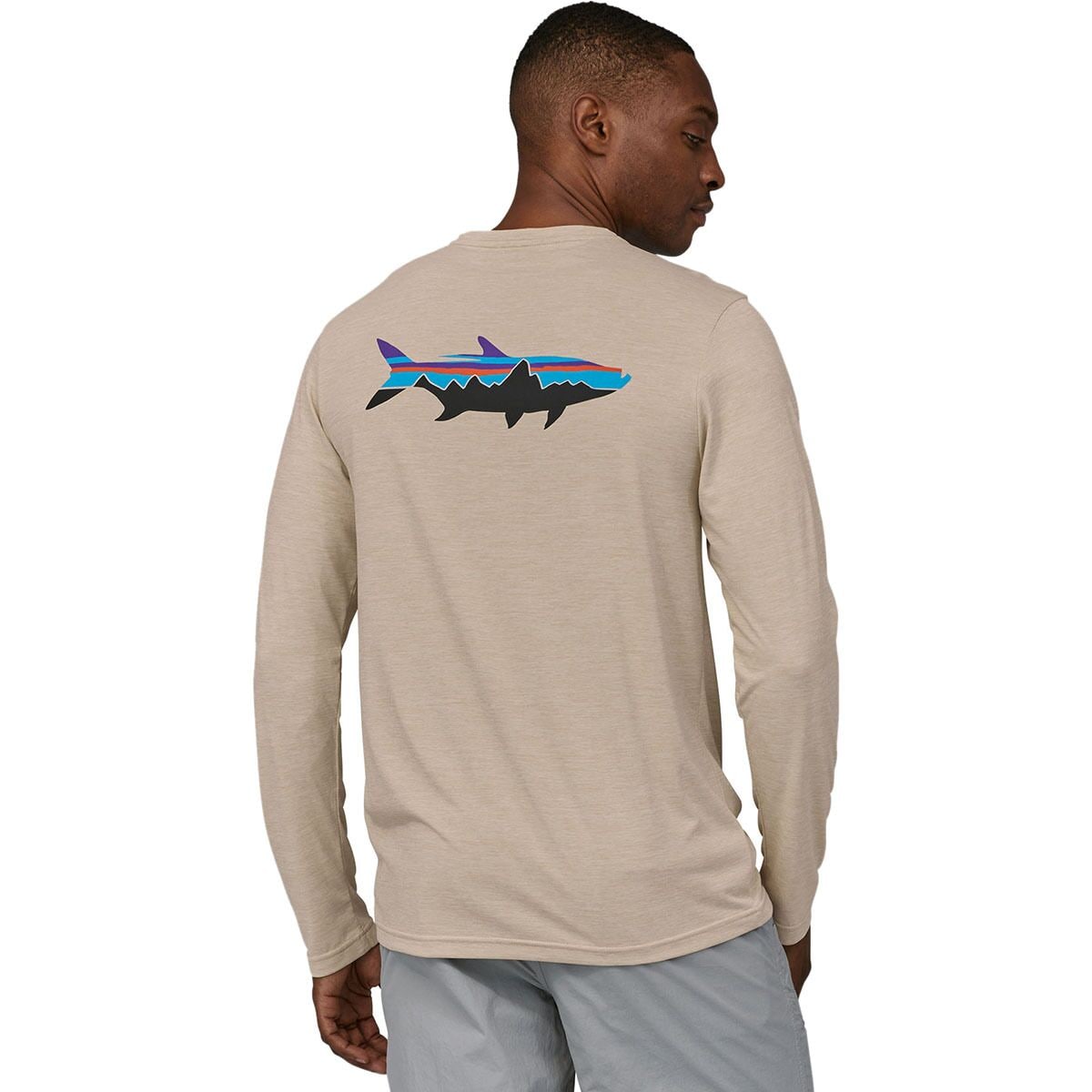 Capilene Cool Daily Fish Graphic Long-Sleeve T-Shirt - Men