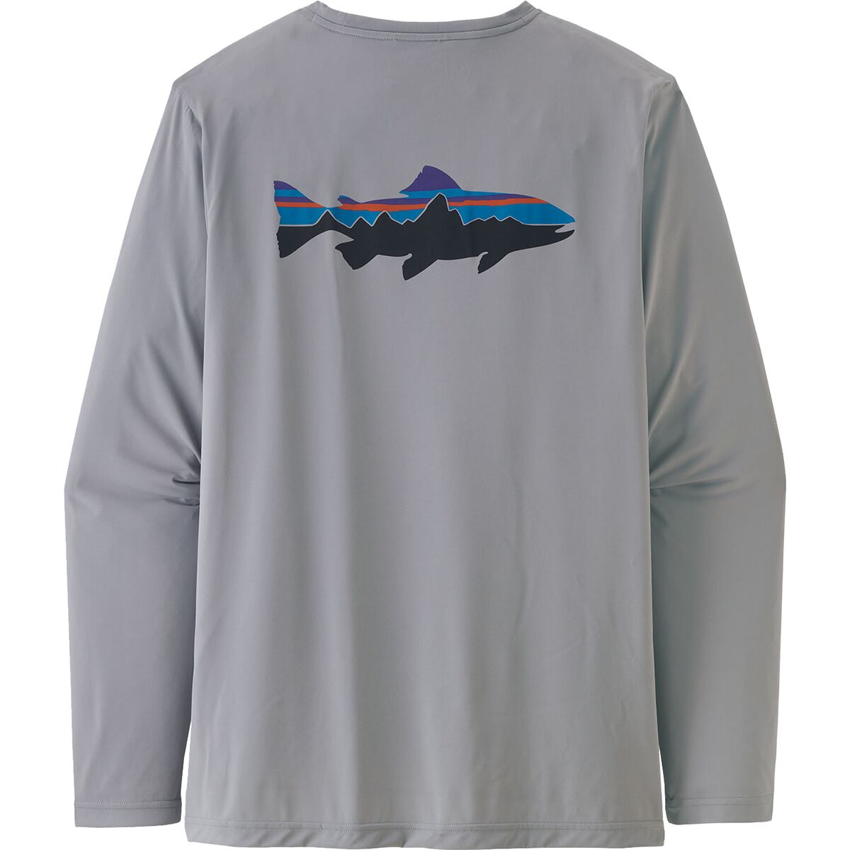 Patagonia Capilene Cool Daily Fish Graphic Long-Sleeve T-Shirt