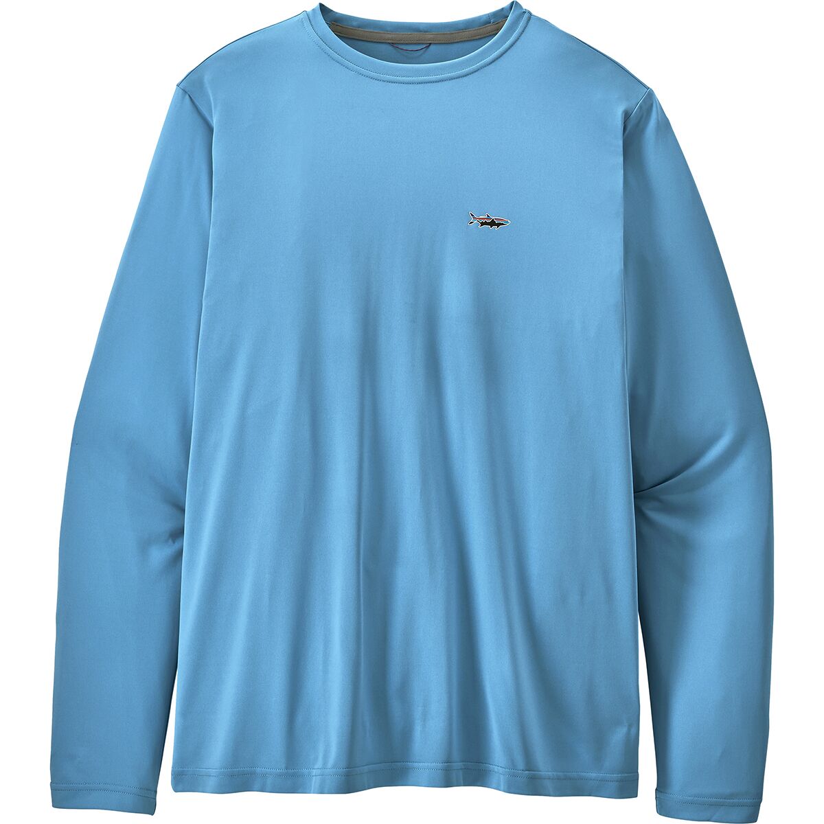 Patagonia Men's Long-Sleeved Capilene Cool Daily Fish Graphic Shirt - Fitz Roy Tarpon: Lago Blue