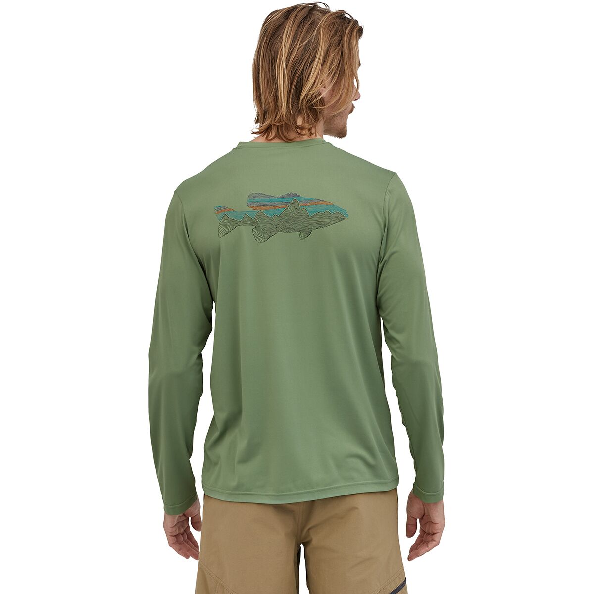 Patagonia long discount sleeve fishing shirt