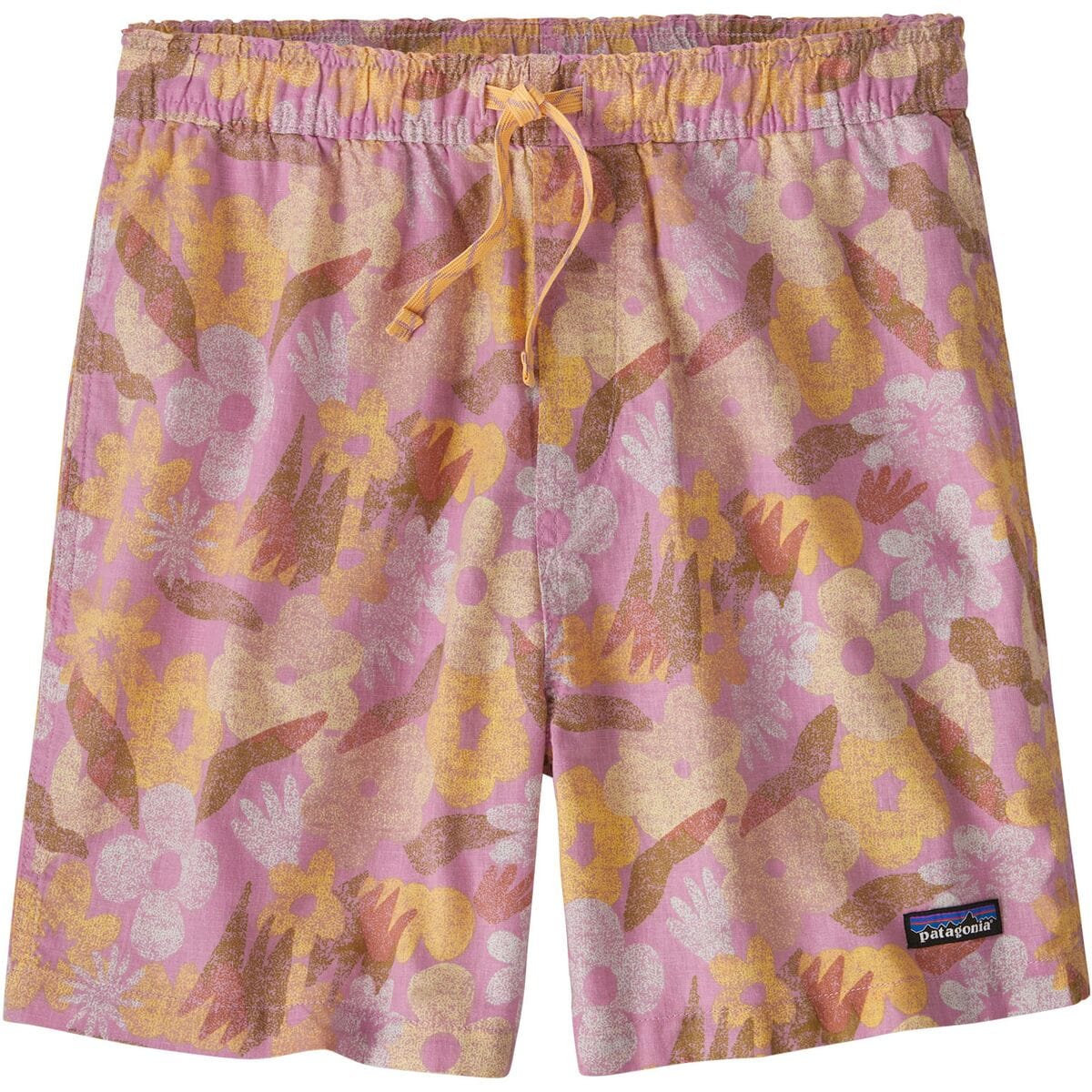 Image of Patagonia Baggies Naturals Short - Men's Channeling Spring: Milkweed Mauve, S