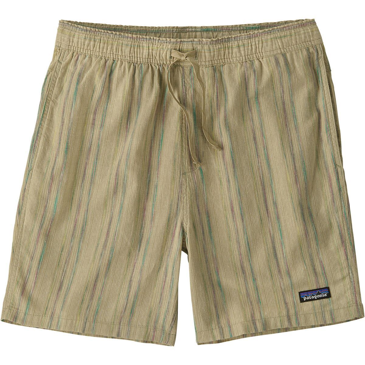 Image of Patagonia Baggies Naturals Short - Men's Rapids: Weathered Stone, M