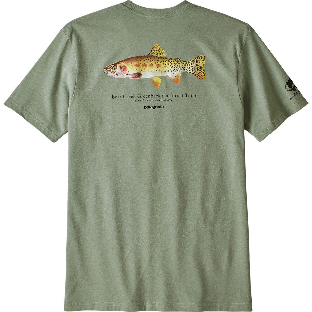 Patagonia Greenback Cutthroat World Trout Responsibili-T-Shirt - Men's -  Clothing
