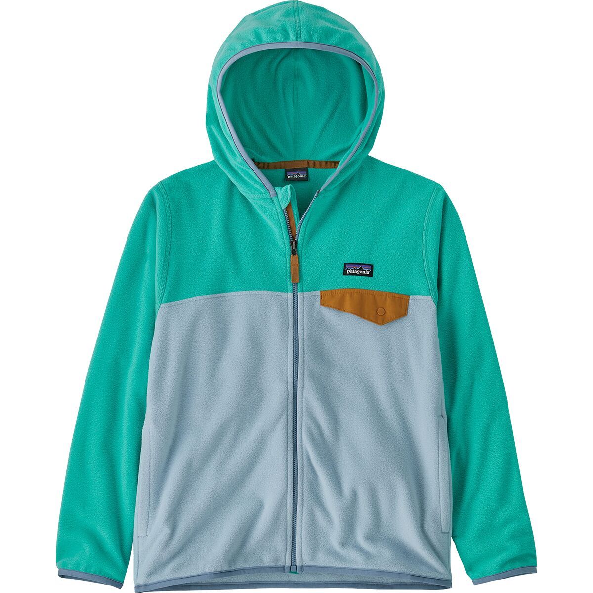 Patagonia Micro D Snap-T Jacket - Boys' Steam Blue, L