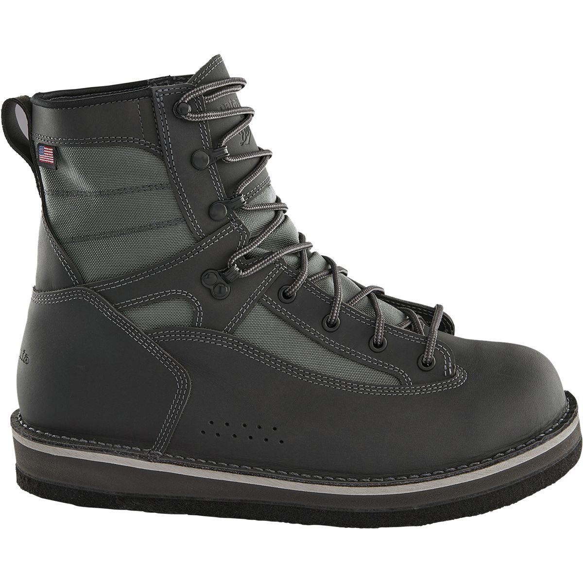 Image of Patagonia x Danner Foot Tractor Felt Wading Boot - Men's Forge Grey, 5