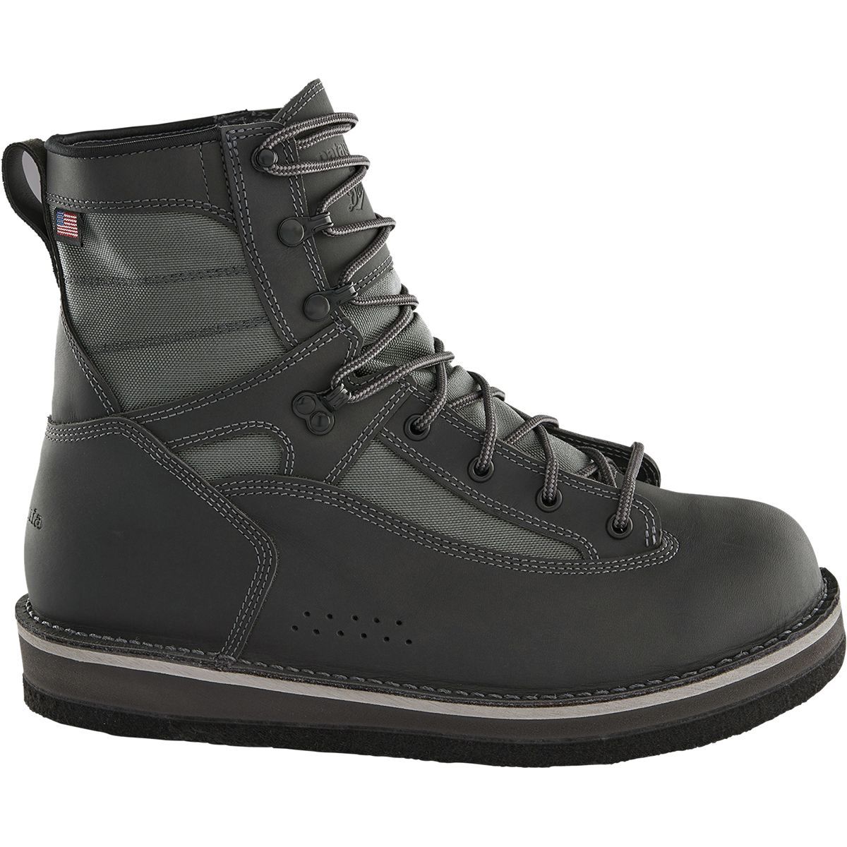 Image of Patagonia x Danner Foot Tractor Felt Wading Boot - Men's Forge Grey, 14