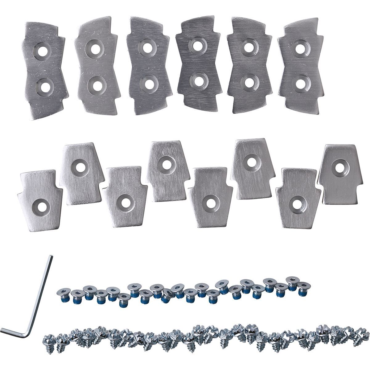 Patagonia Foot Tractor Aluminum Bar Replacement Kit - Danner Silver, L