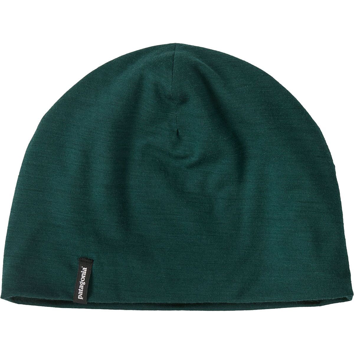 Patagonia Overlook Merino Wool Liner Beanie Cascade Green, One Size